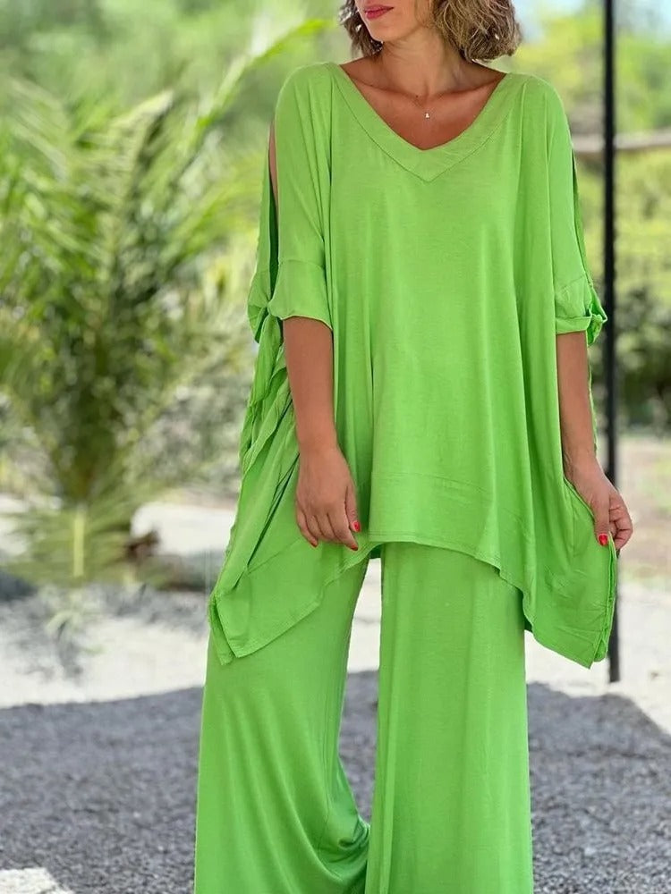 Fiorella | Completo elegante a due pezzi