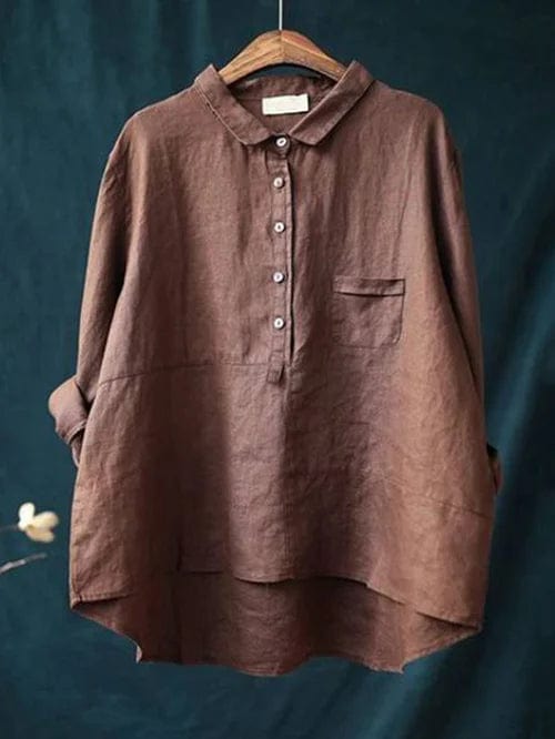 Elvie | Elegante Camicetta Estiva in Lino