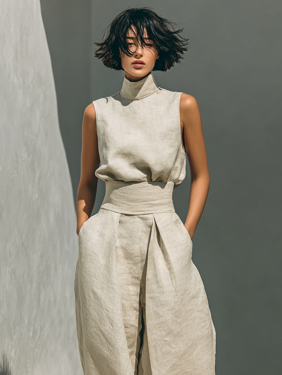 Maristella | Completo elegante a due pezzi