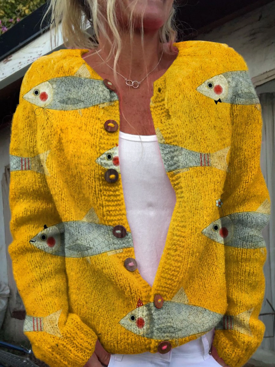 Paola | Cardigan in Maglia Vintage
