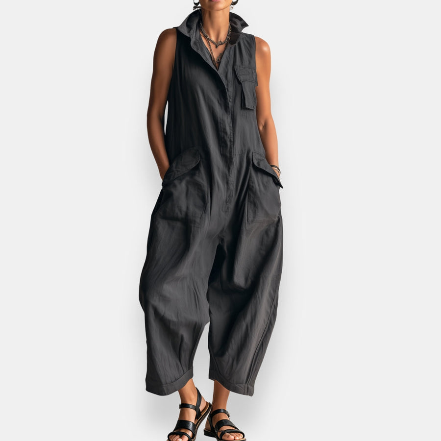 Marcella | Tuta Ampia Con Tasche