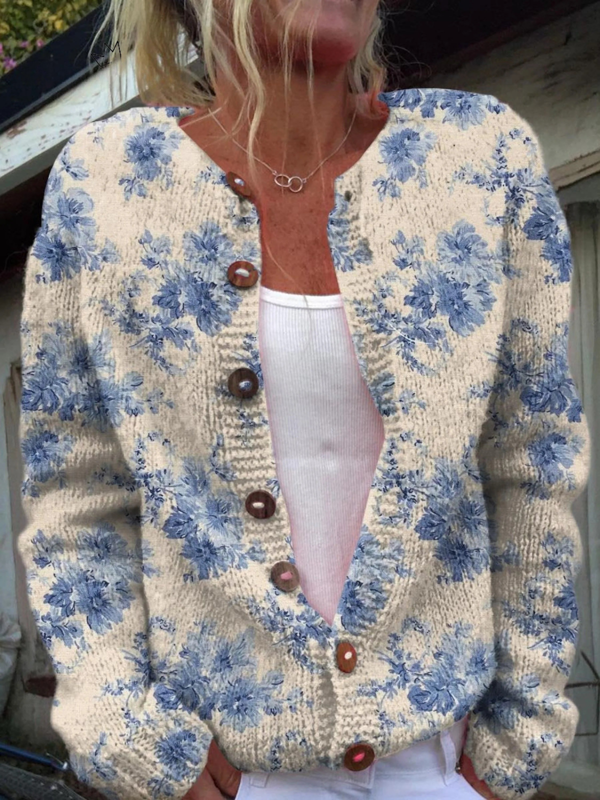 Loredana | Cardigan Maglione Vintage
