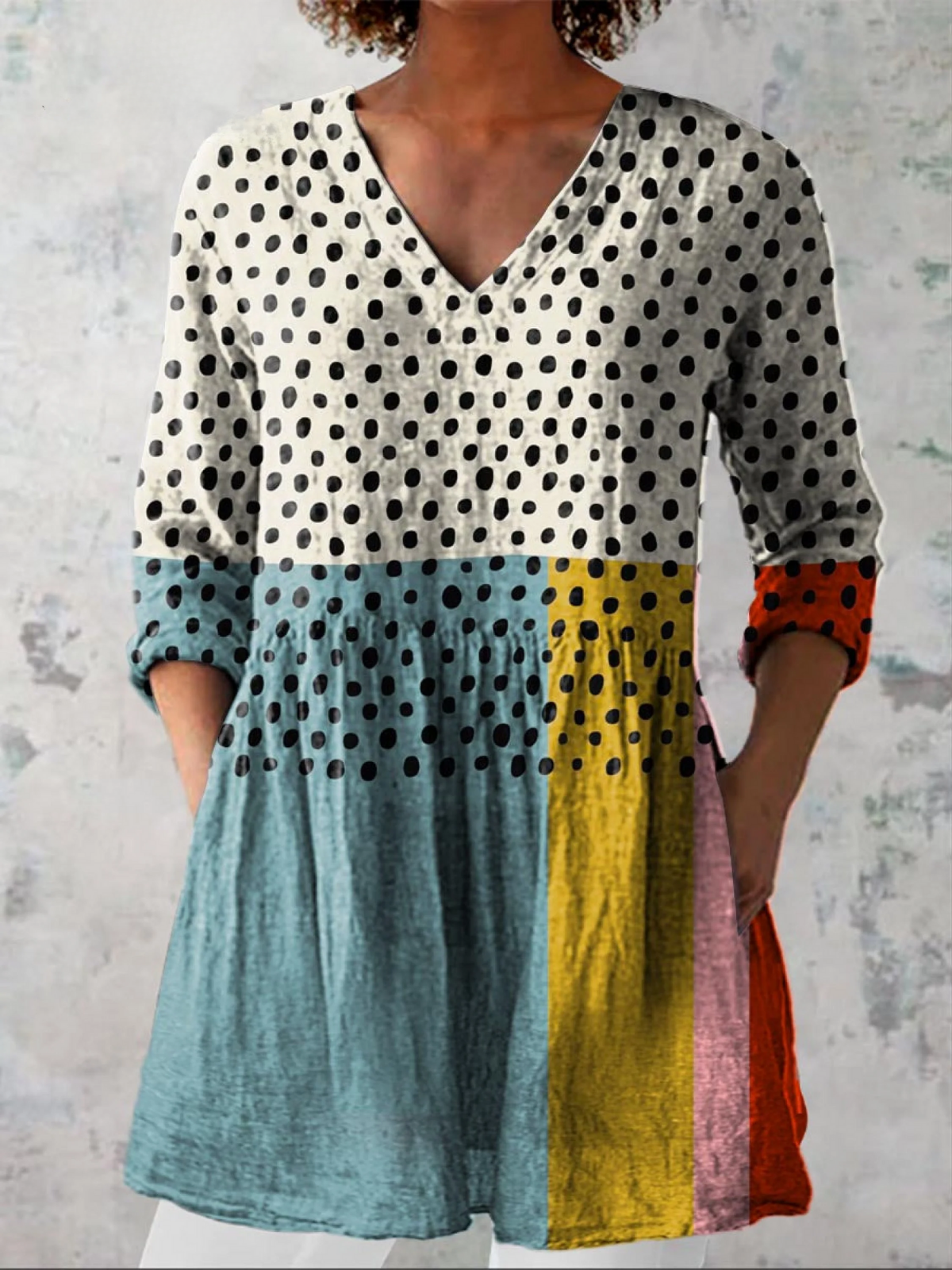 Loredana | Tunica Pois Colorata