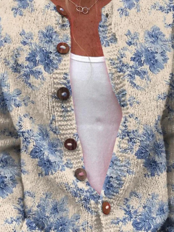 Loredana | Cardigan Maglione Vintage