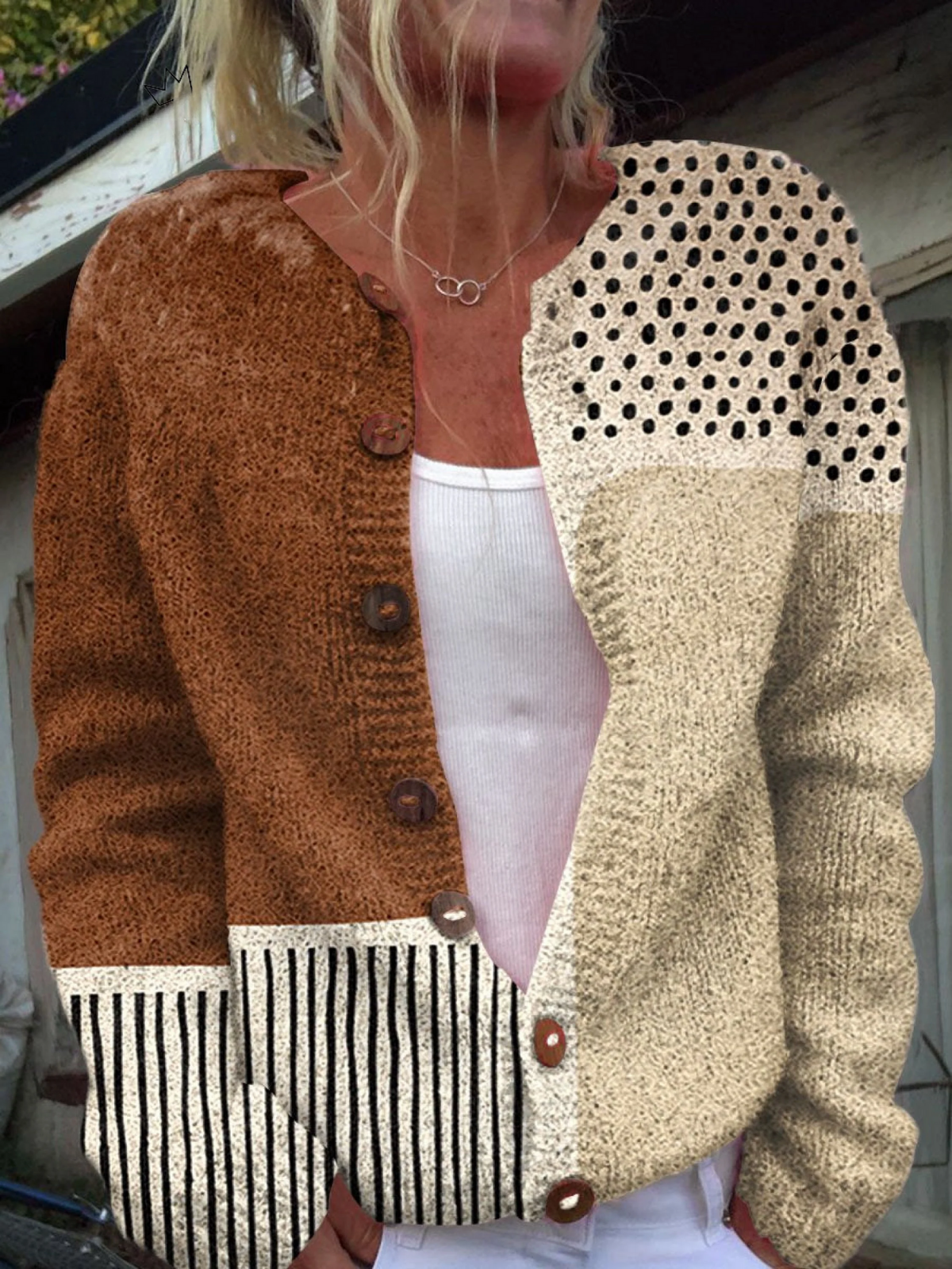 Giuseppina | Cardigan in Maglia Vintage