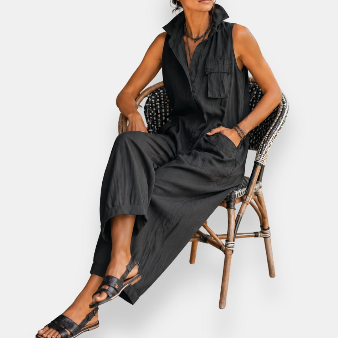 Marcella | Tuta Ampia Con Tasche