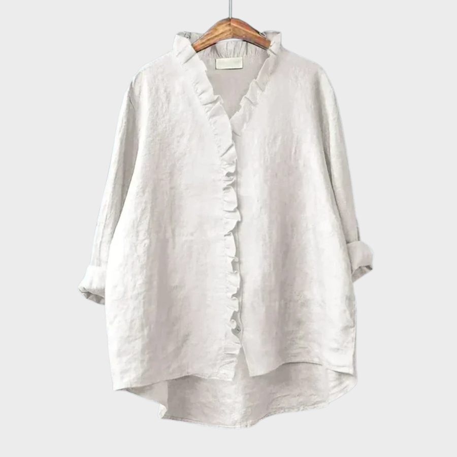 Eline | Elegante Camicetta Estiva in Lino