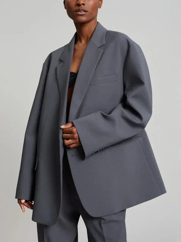 Sofia | Blazer Grigio Oversize