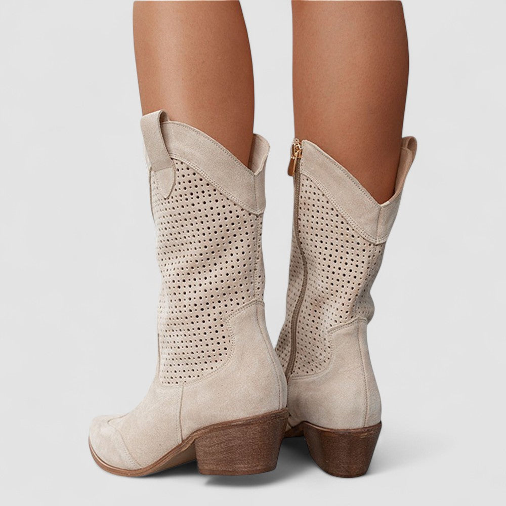 Elvira | Stivali Texani Traforati