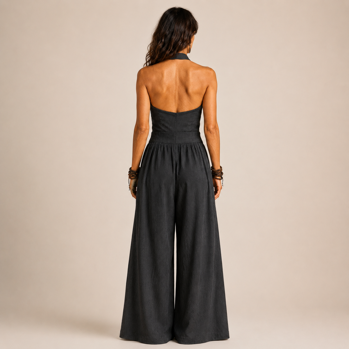 Elettra | Tuta Halter Fluida