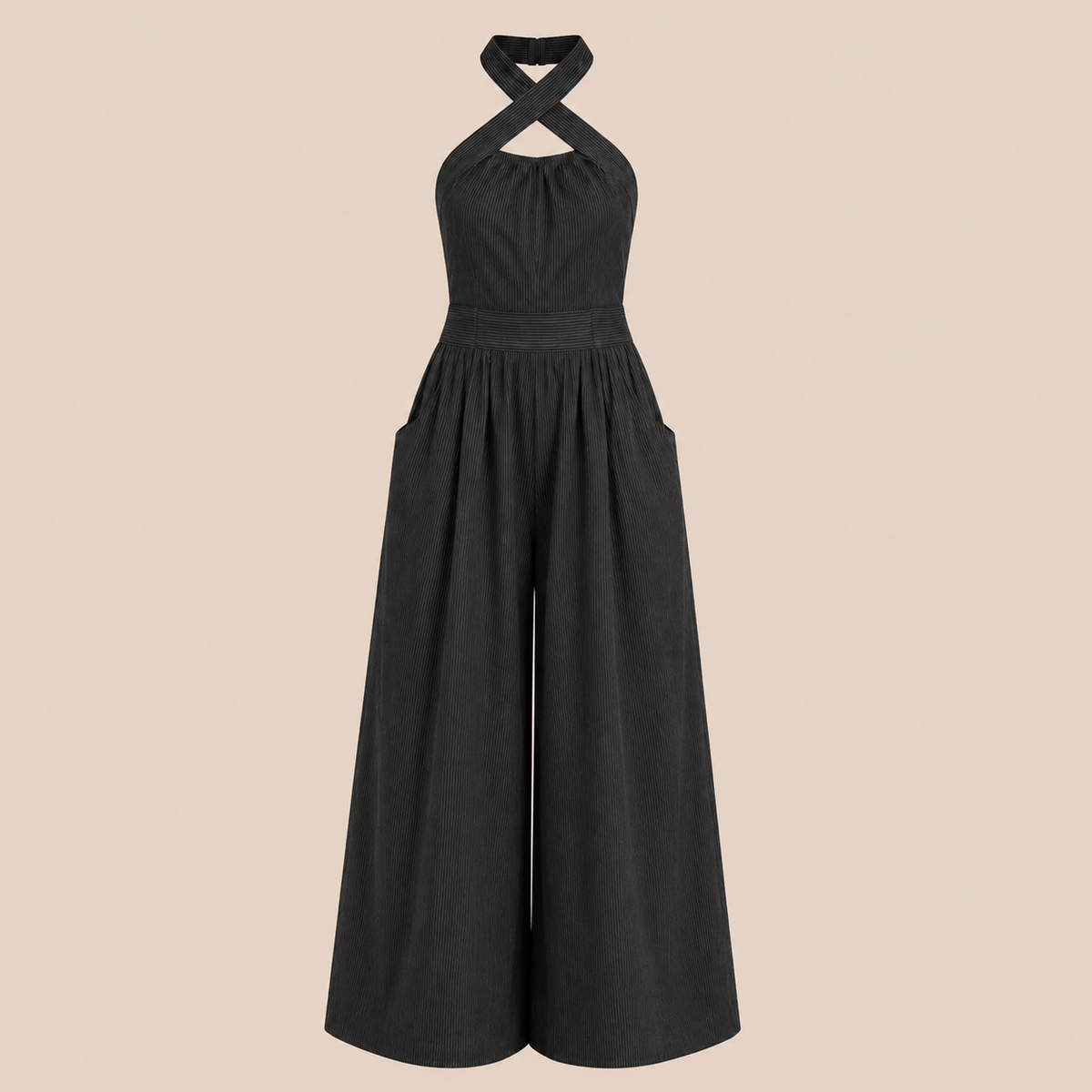 Elettra | Tuta Halter Fluida