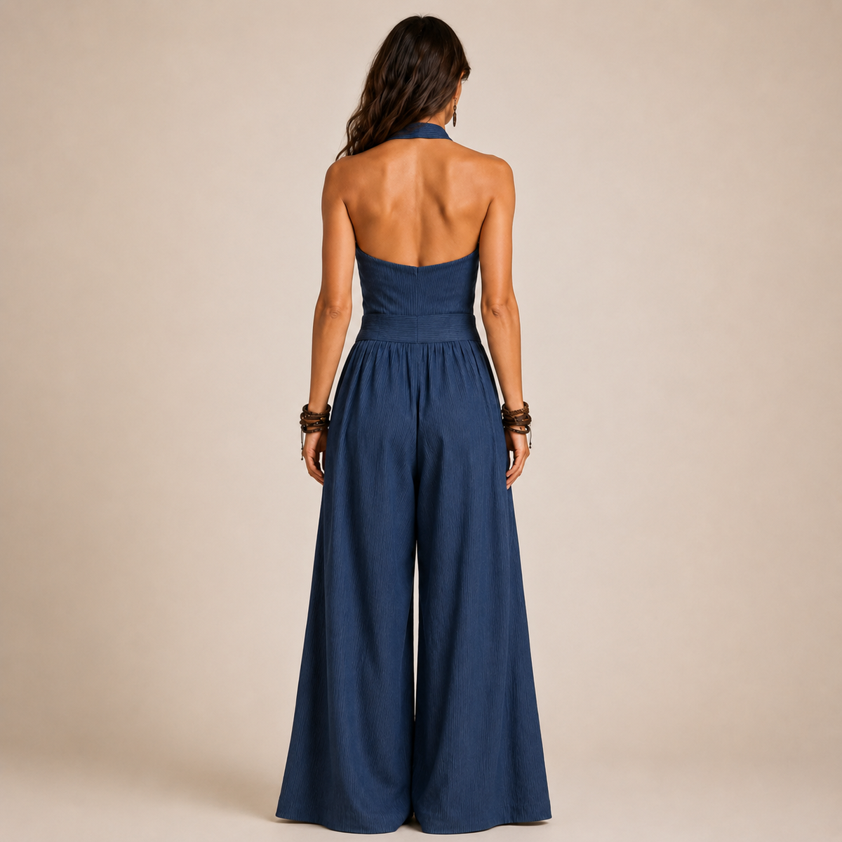 Elettra | Tuta Halter Fluida