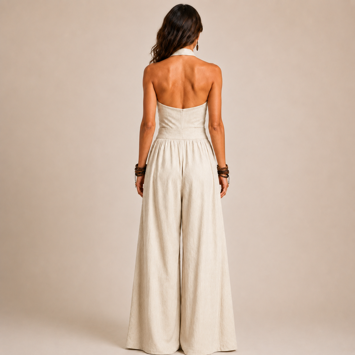 Elettra | Tuta Halter Fluida