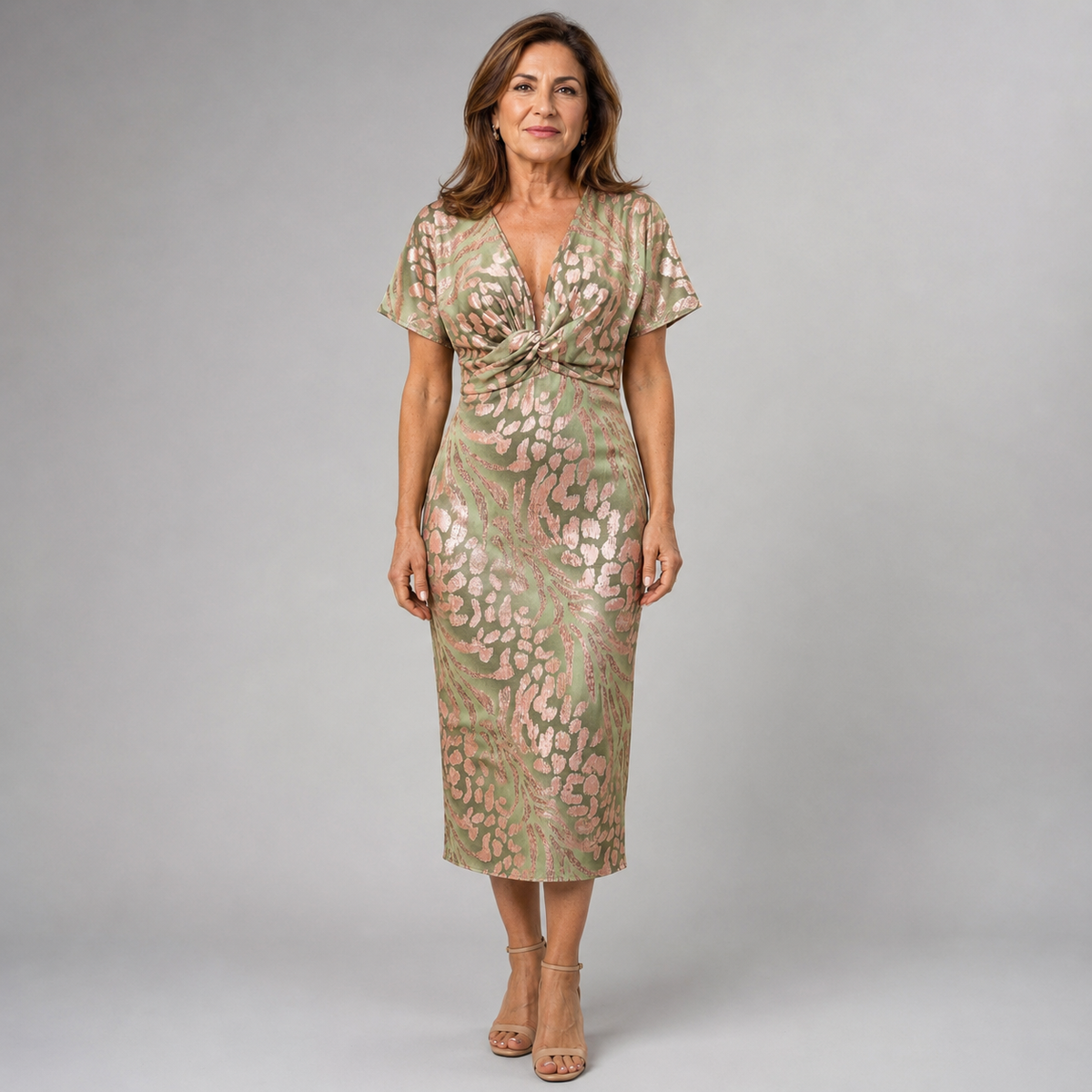 Livia | Abito Jacquard Midi