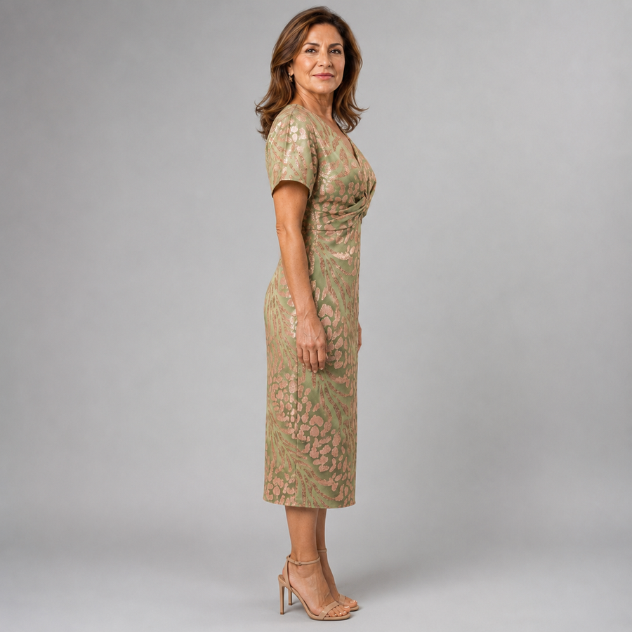 Livia | Abito Jacquard Midi
