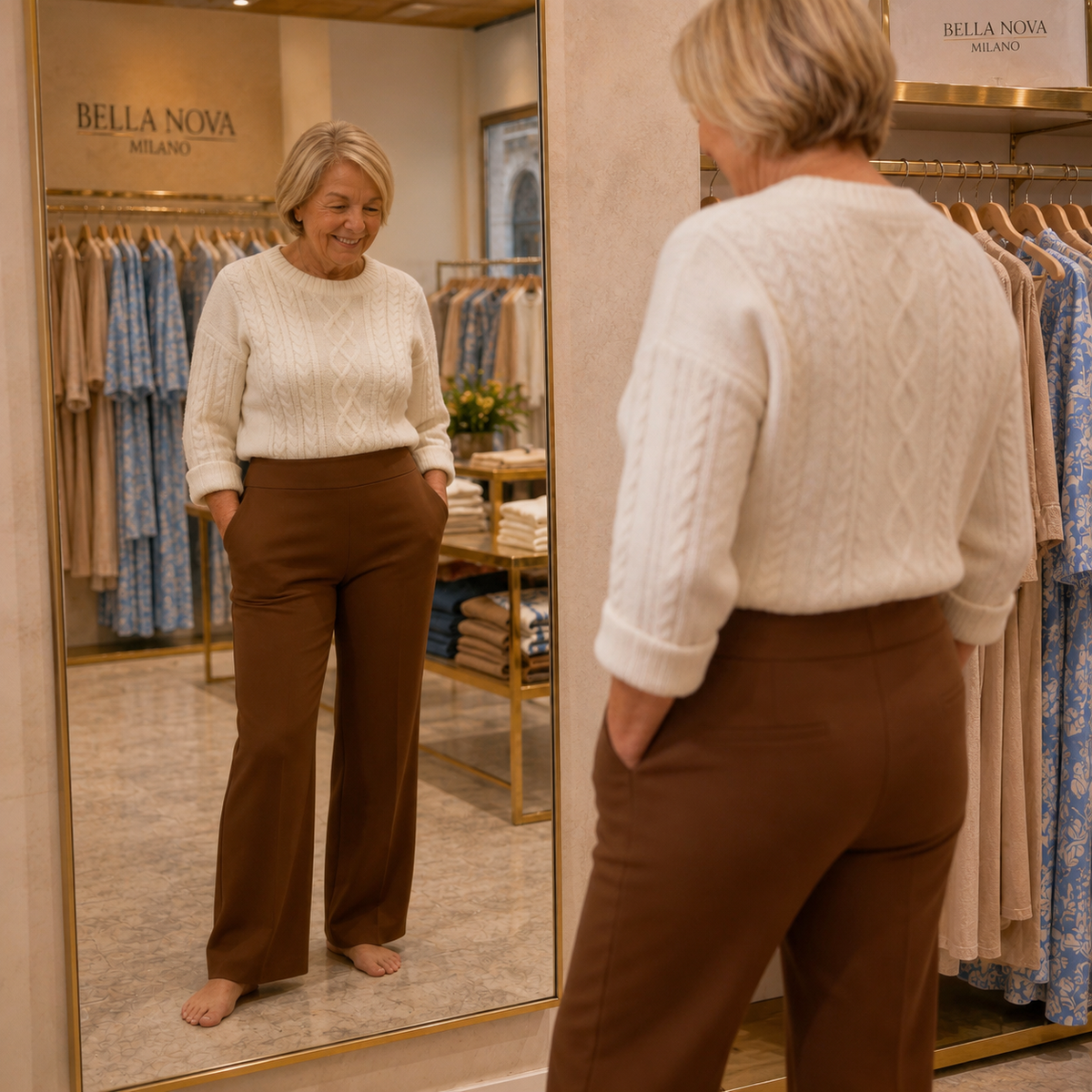 Renata | Pantaloni Stretch Modellanti - 1+1 GRATIS
