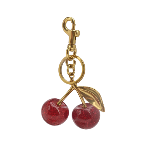 Charm Ciliegie con Cristalli