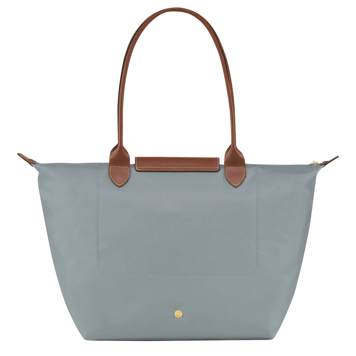 Borsa Grande Pieghevole in Nylon, Acciaio