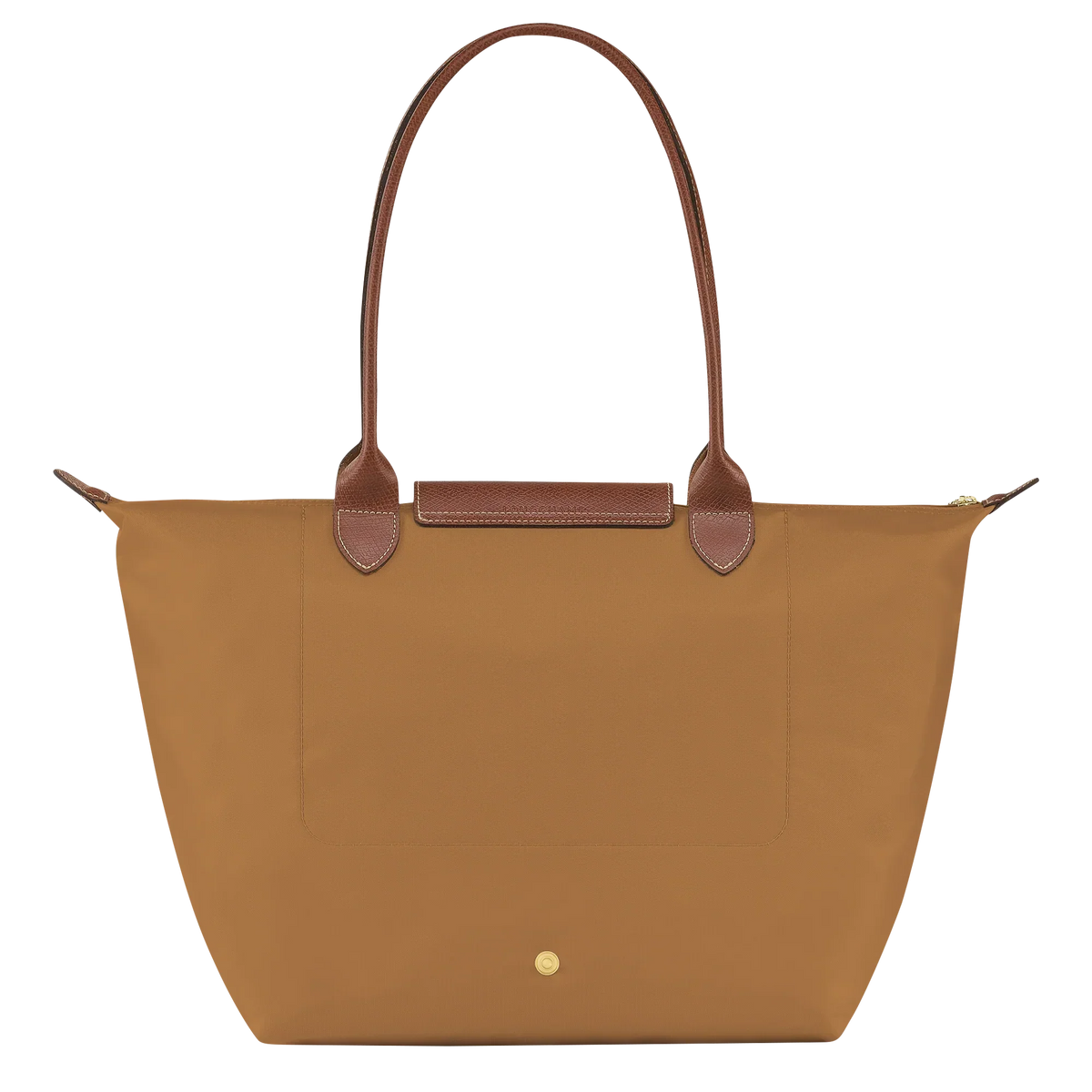 Borsa Grande Pieghevole in Nylon, Fulvo