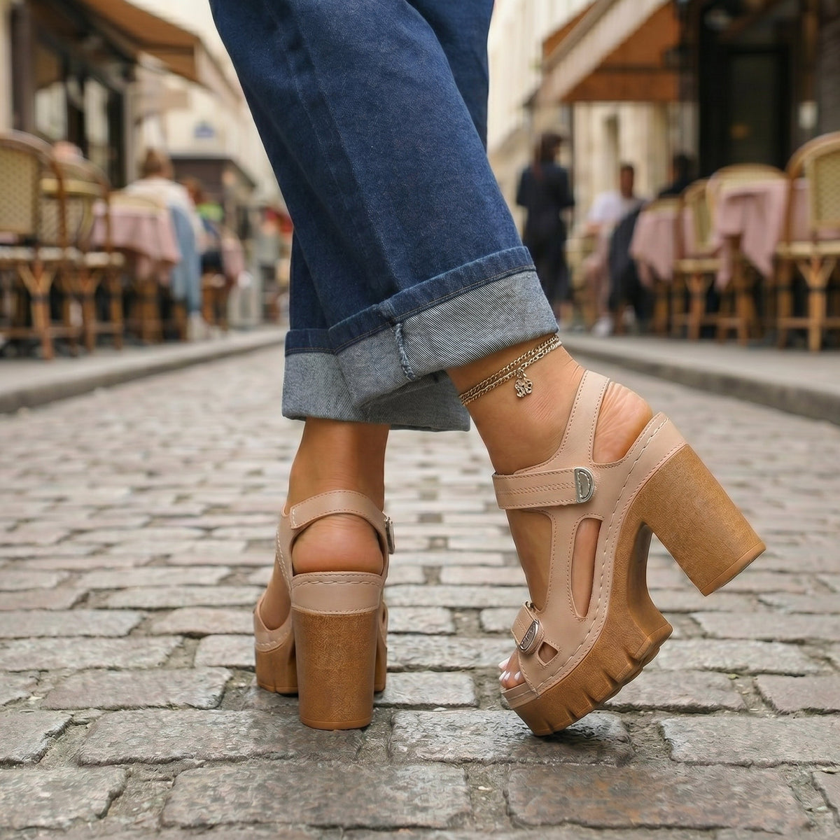 Mirella | Scarpe con tacco chunky