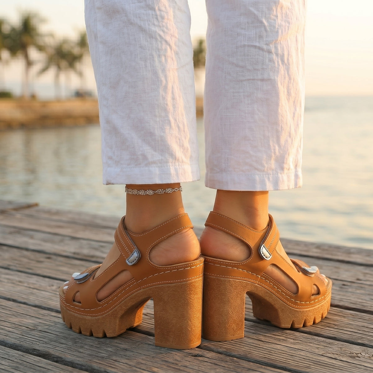 Mirella | Scarpe con tacco chunky